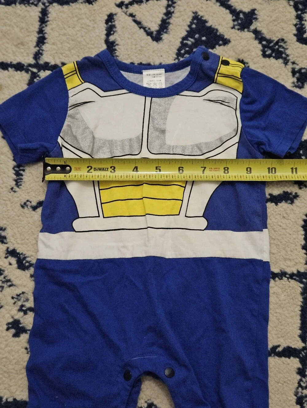 Vegeta 3-6mo Infant Romper Bodysuit